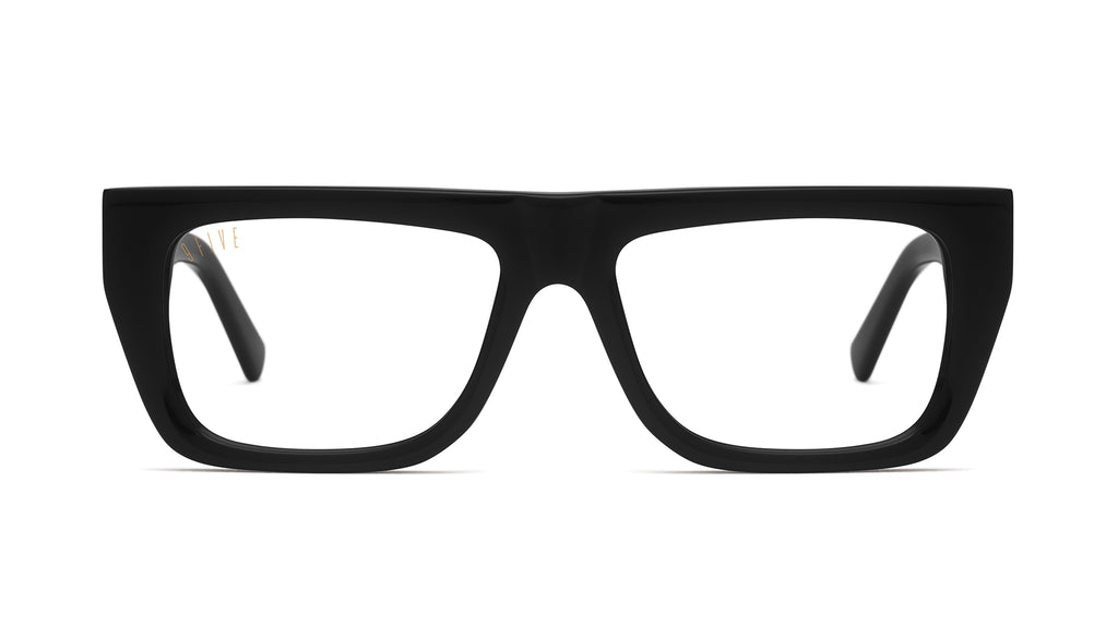 9FIVE 212 Black Clear Lens Glasses