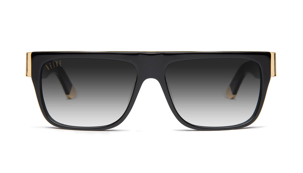 9FIVE 22 Black & 24K Gold - Gradient Sunglasses