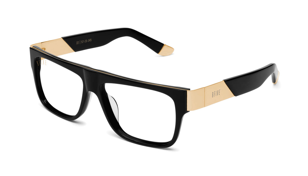 9FIVE 22 Black & 24K Gold - Gradient Sunglasses