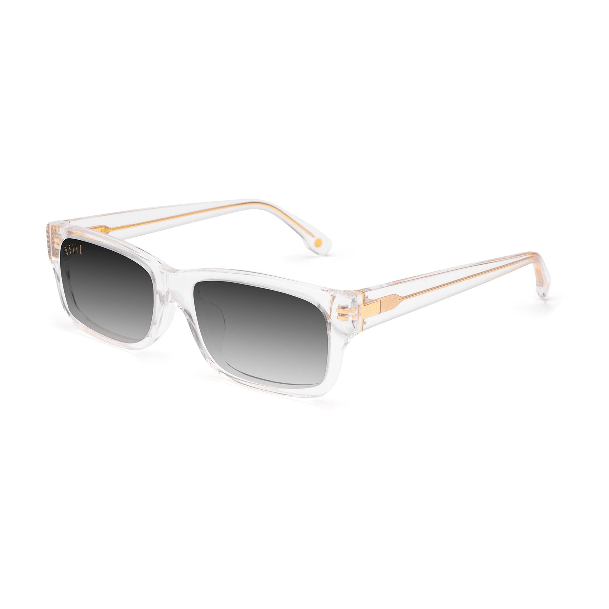 9FIVE Aura XL Crystal & 24K Gold - Gradient Sunglasses