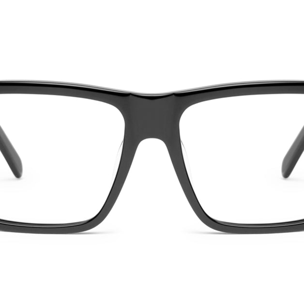 9FIVE Caps Black Clear Lens Glasses