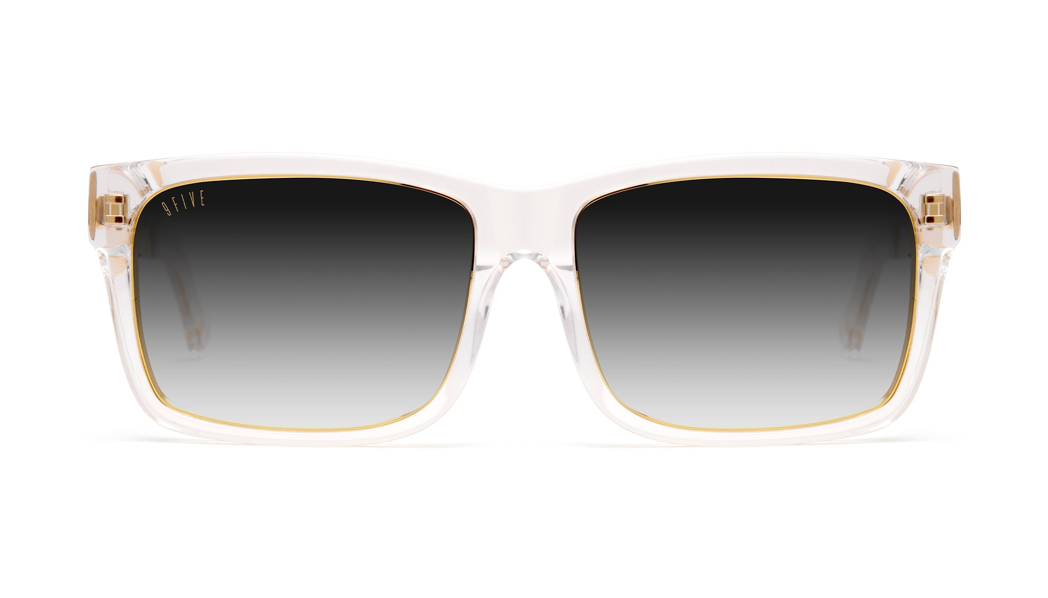 9FIVE Caps LX Crystal & 24K Gold - Gradient Sunglasses