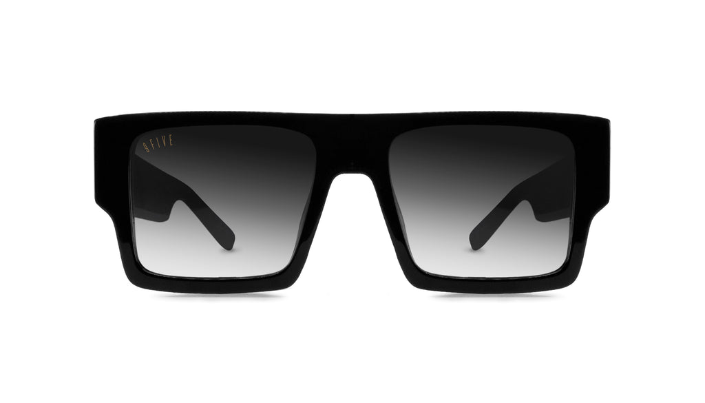 9FIVE Diego Black & 24K Gold - Gradient Sunglasses