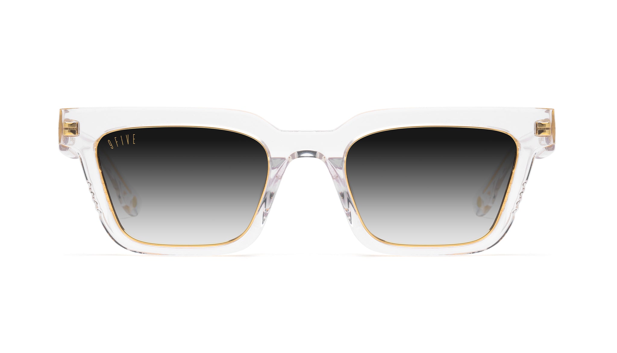 9FIVE EM4 Crystal & 24K Gold - Gradient Sunglasses