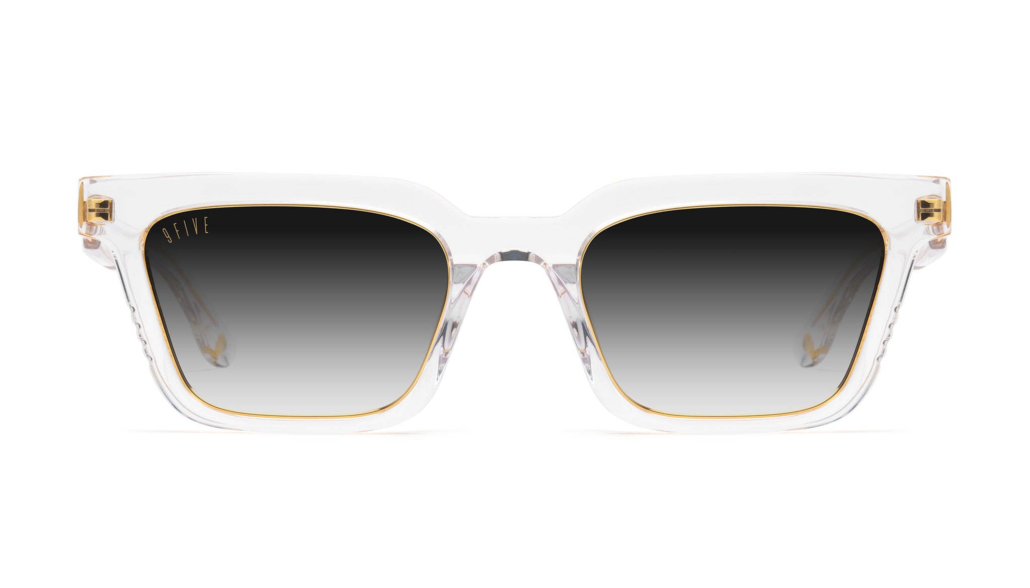 9FIVE EM4 XL Crystal & 24K Gold - Gradient Sunglasses