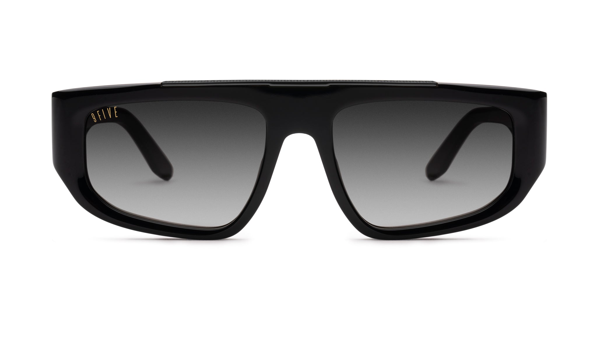 9FIVE X01 Matte Black - Gradient Sunglasses