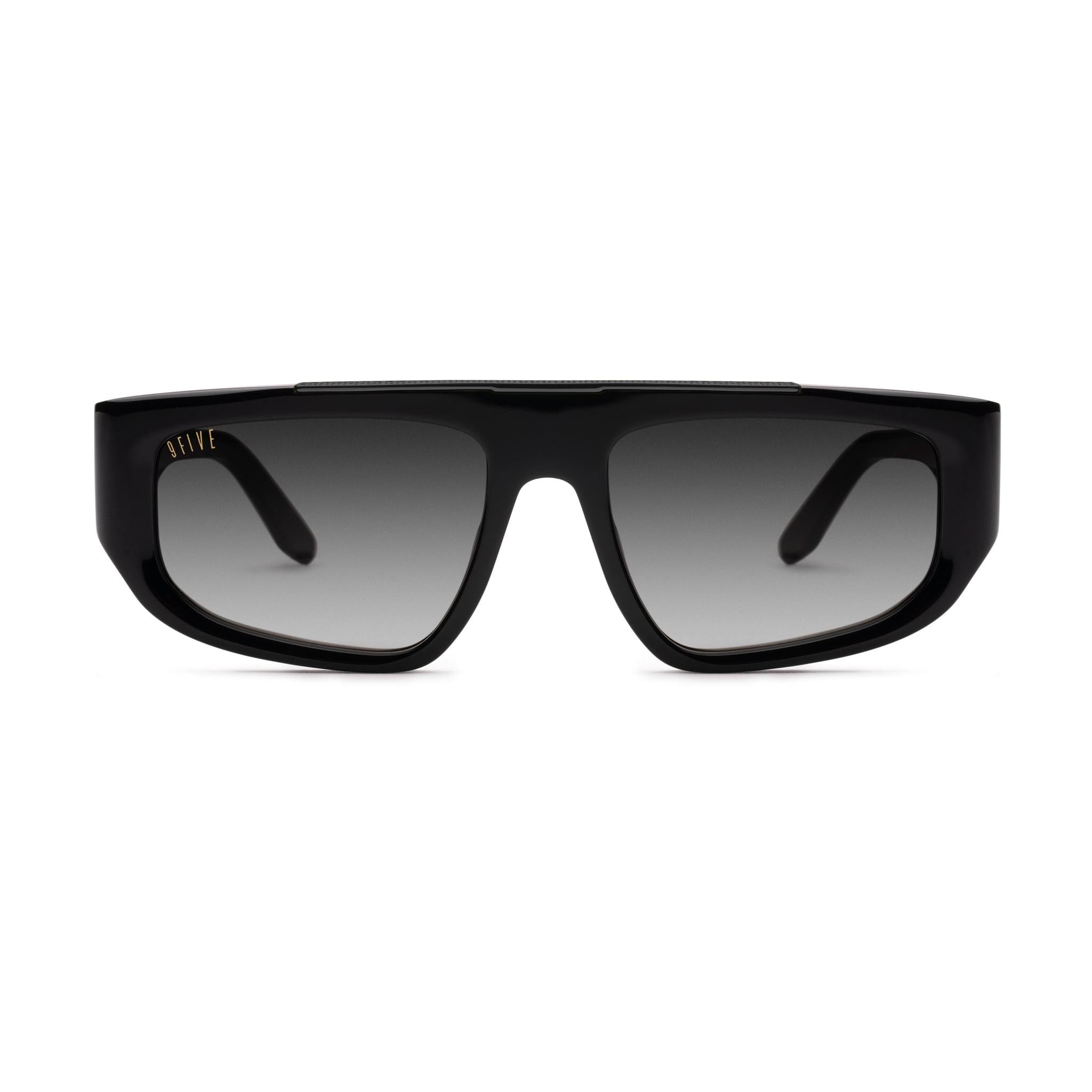 9FIVE X01 Matte Black - Gradient Sunglasses