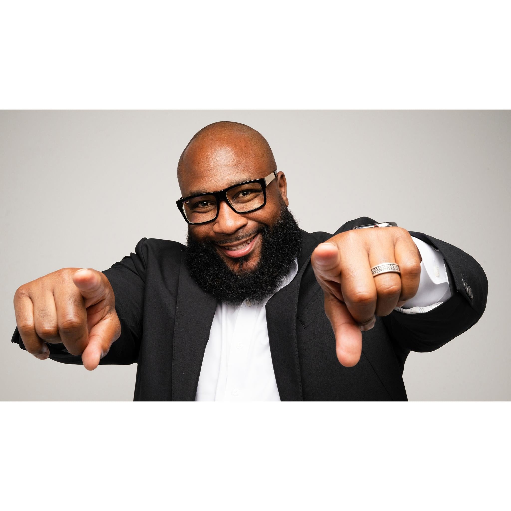 9FIVE Caps LX Black & 24K Gold Clear Lens Glasses Rx