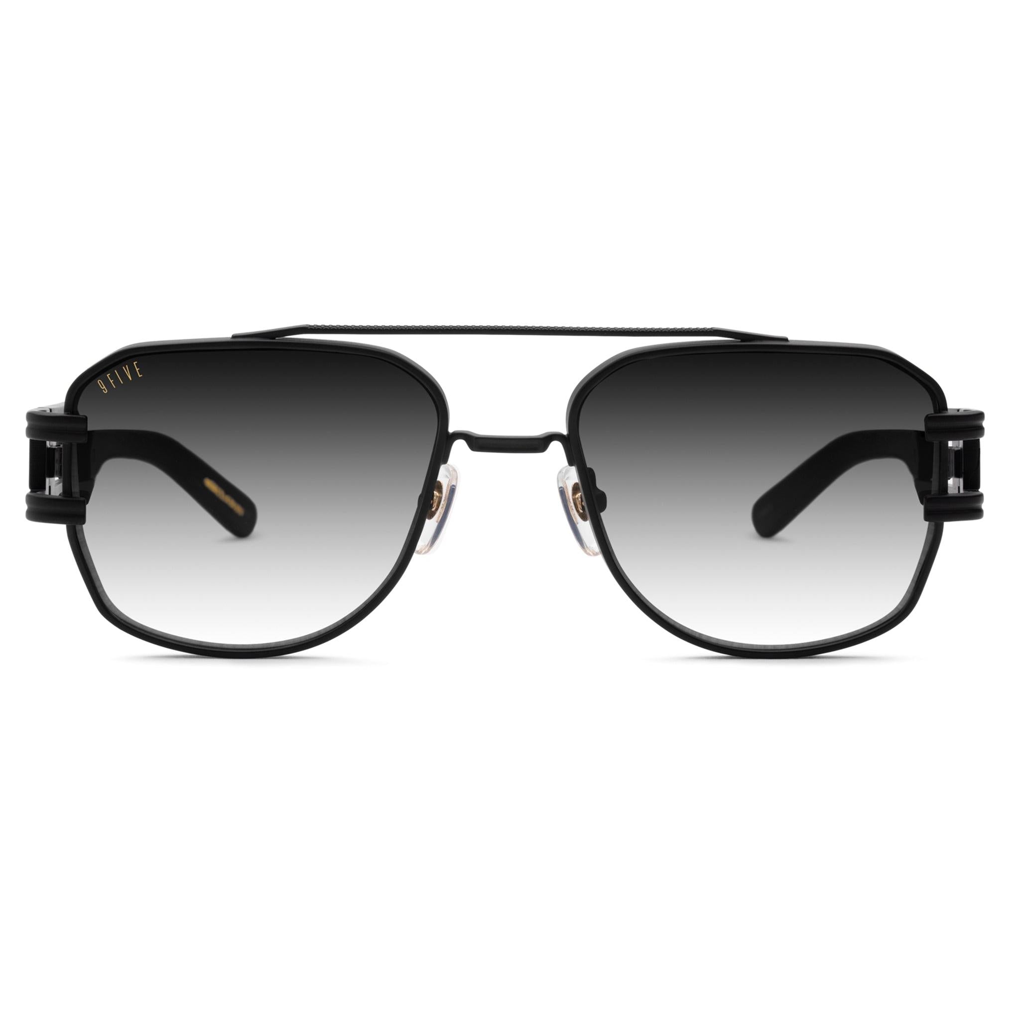 9FIVE Royals Matte Blackout XL - Gradient Sunglasses9FIVE Royals Matte Blackout XL - Gradient Sunglasses