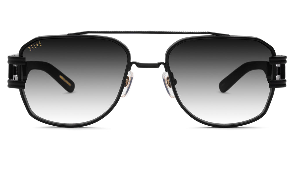 9FIVE Royals Matte Blackout XL - Gradient Sunglasses9FIVE Royals Matte Blackout XL - Gradient Sunglasses