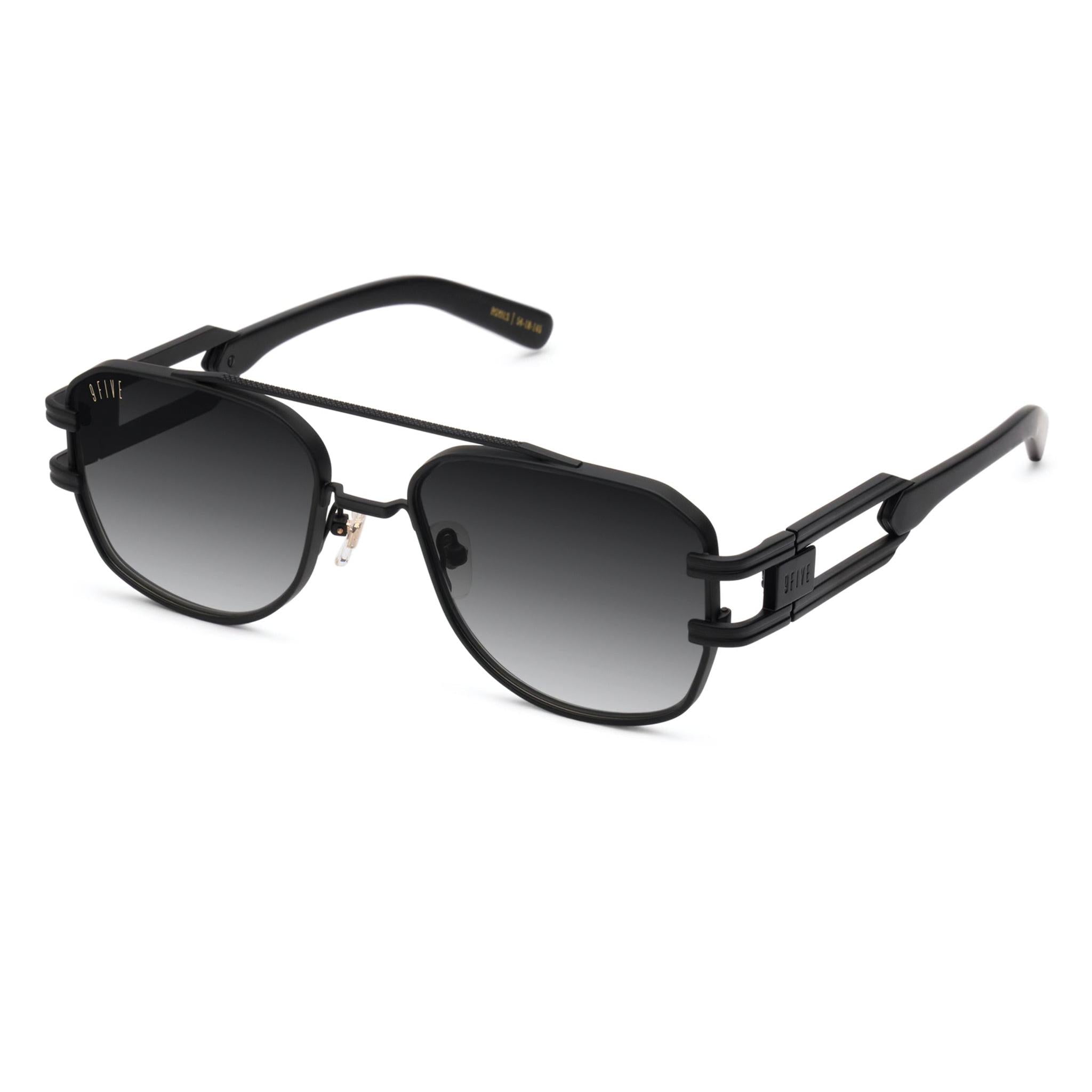 9FIVE Royals Matte Blackout XL - Gradient Sunglasses