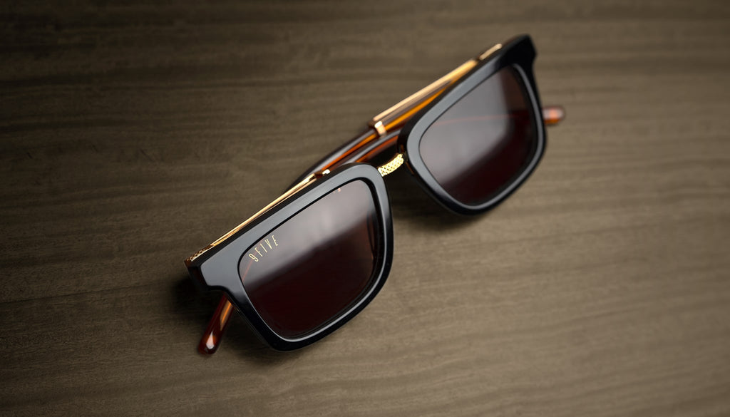 9FIVE Bishop Black & Bourbon Sunglasses Rx