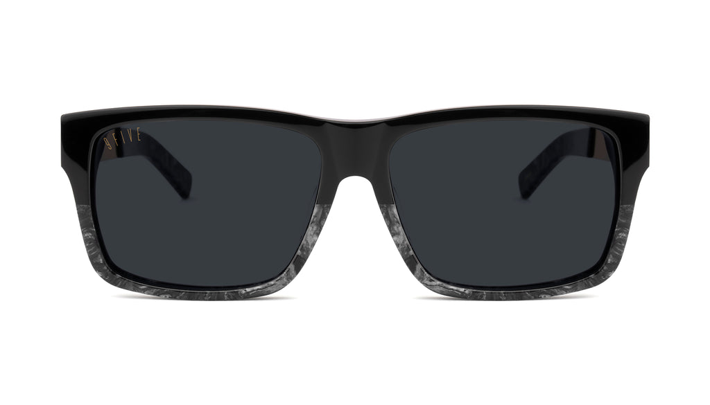 9FIVE Caps LX Black Marble & 24K Gold Sunglasses