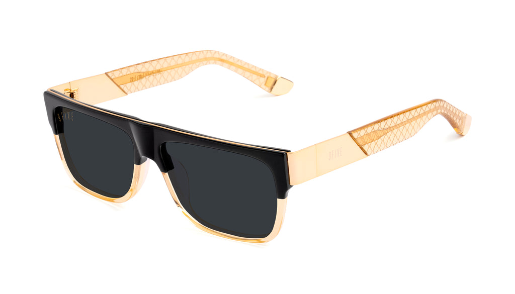 9FIVE 22 Gold Snake Sunglasses