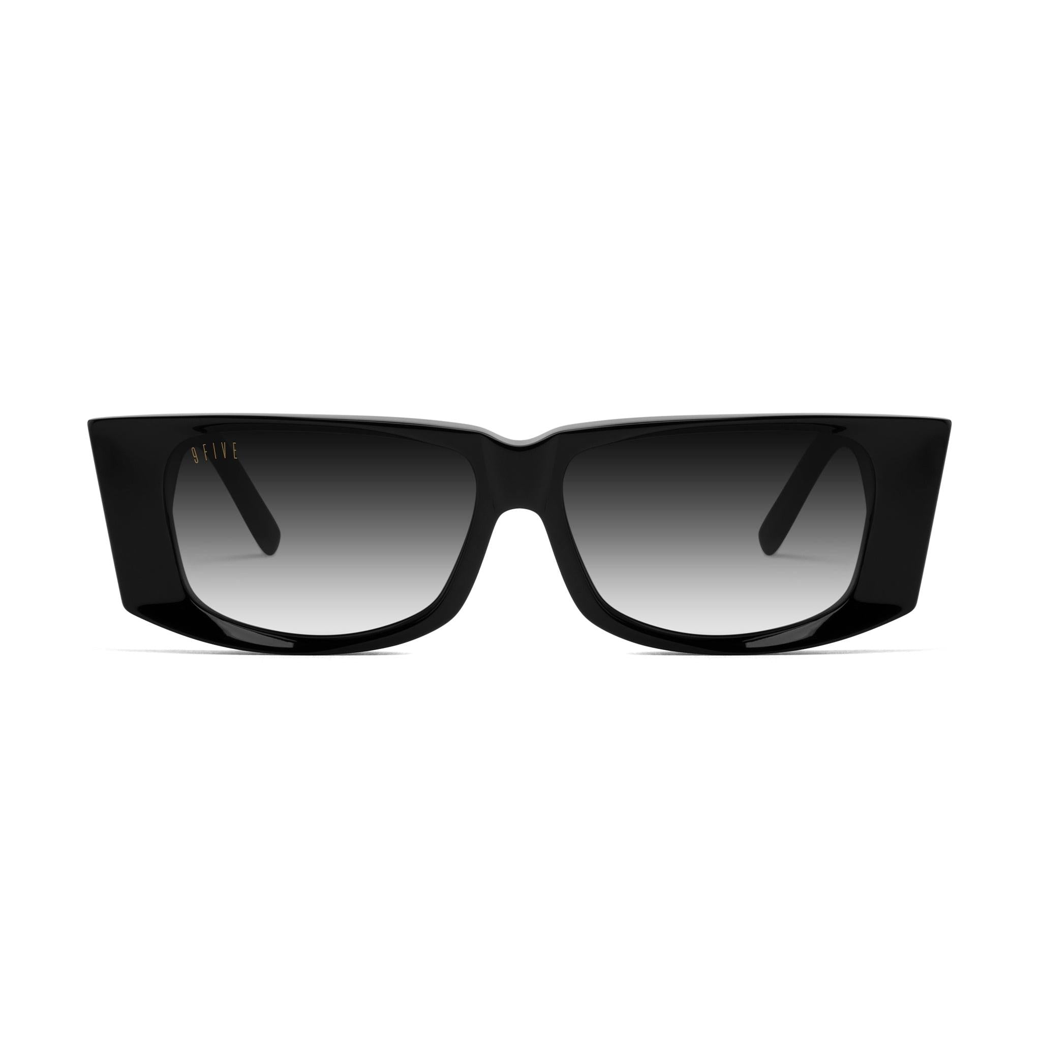 9FIVE x Arts-Rec Angelo Black & 24K Gold - Gradient Sunglasses