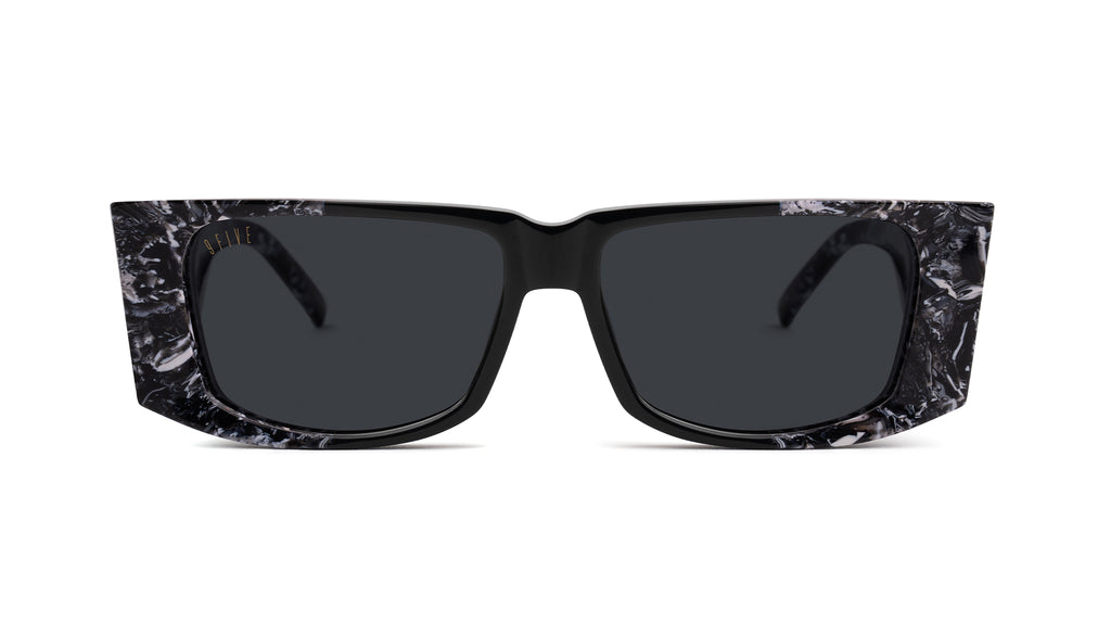 9FIVE Angelo Black & White Onyx Sunglasses Rx