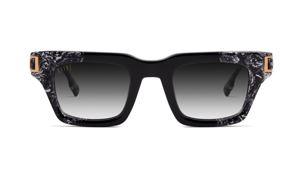 9FIVE Avenue Black & White Onyx - Gradient Sunglasses