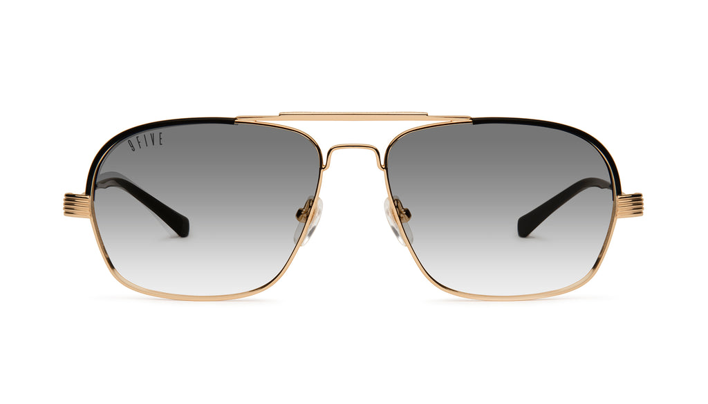 9FIVE AVIAN 24K Gold Ultra Light Gradient Sunglasses