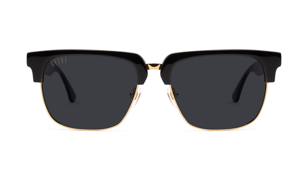 9FIVE Belmont Gold Marble & 24K Gold Sunglasses