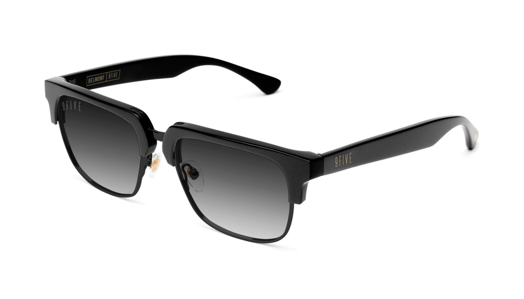 9FIVE Belmont Matte Blackout - Gradient Sunglasses
