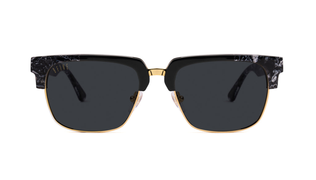 9FIVE Belmont Black & White Onyx Sunglasses