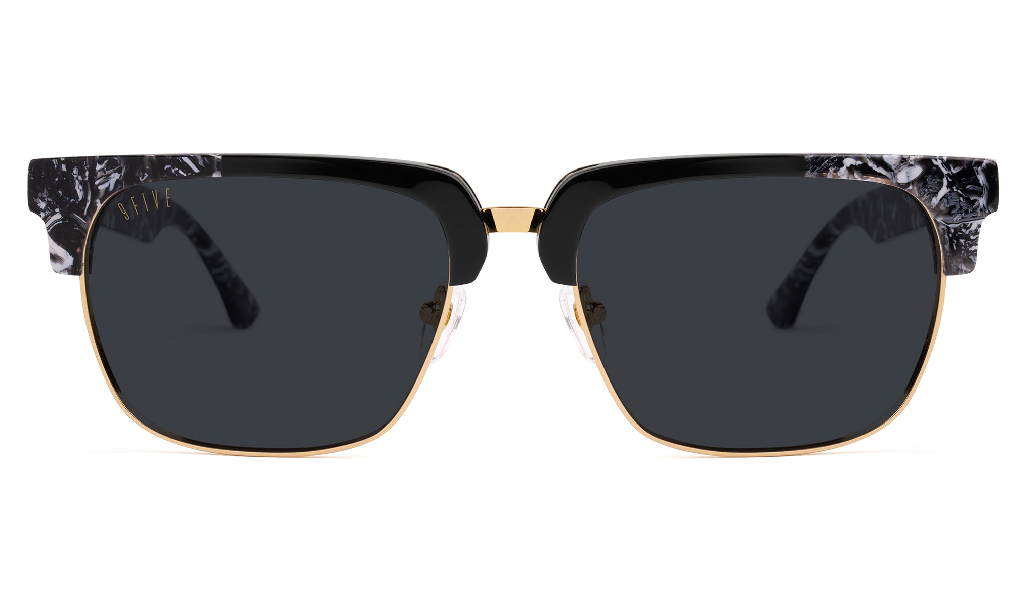 9FIVE Belmont Black & White Onyx XL Sunglasses Rx