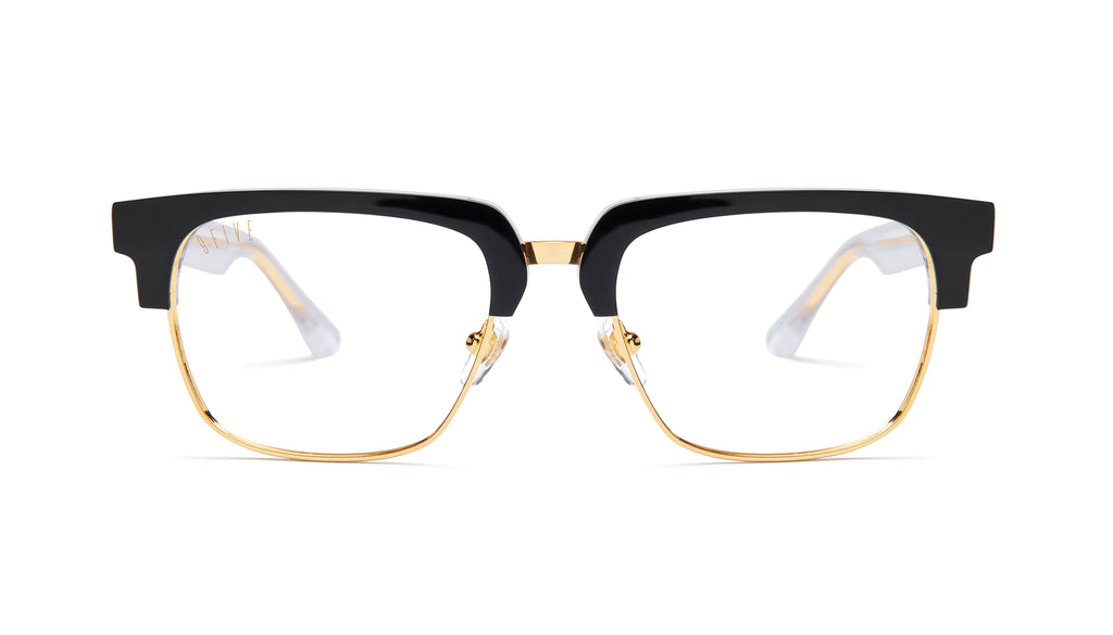 9FIVE Belmont Tuxedo Clear Lens Glasses Rx