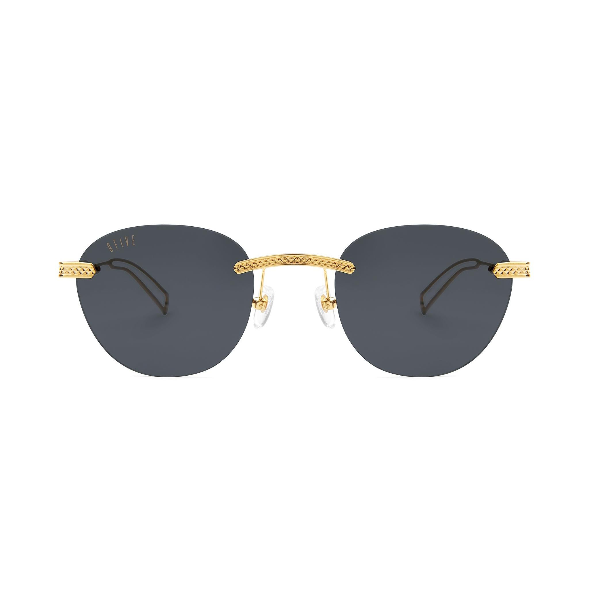 9FIVE Dime Lite 24k Gold Sunglasses