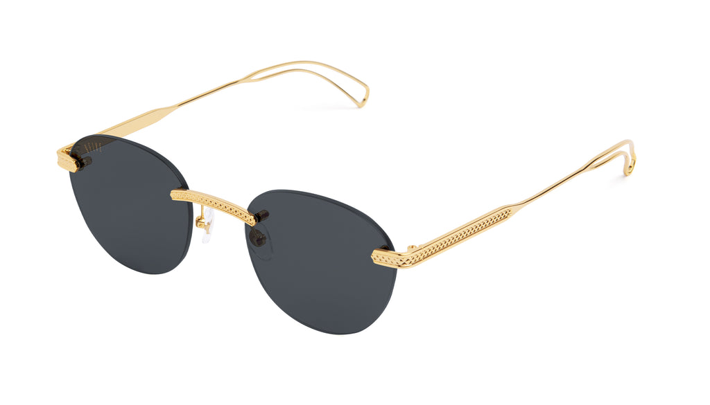 9FIVE Dime Lite 24k Gold Sunglasses