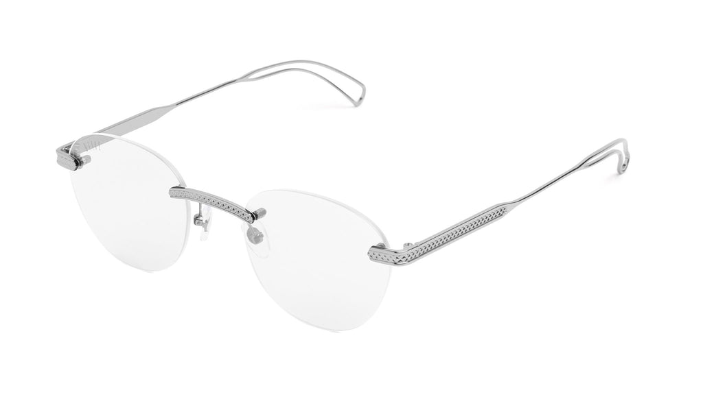 9FIVE Dime Lite Platinum Clear Lens Glasses Rx