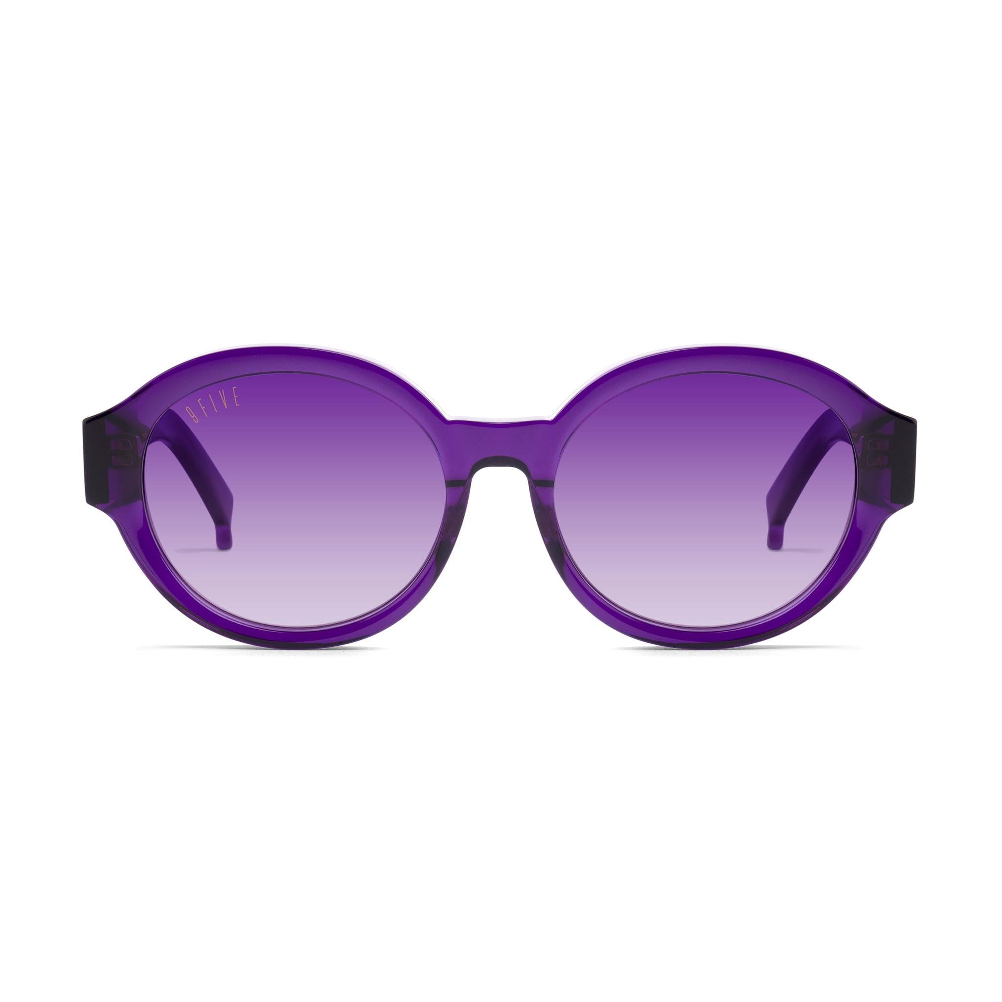 9FIVE Drips Showtime Purple & 24K Gold - Purple Gradient Sunglasses