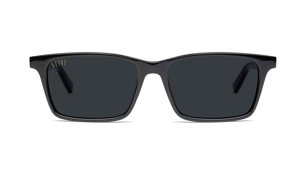 9FIVE La Jolla Black & 24K Gold Sunglasses