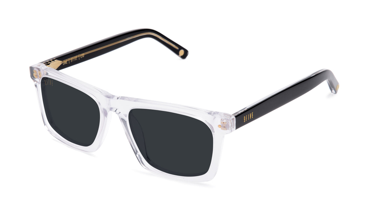 9FIVE Locks Black & White Onyx Sunglasses – 9FIVE Eyewear