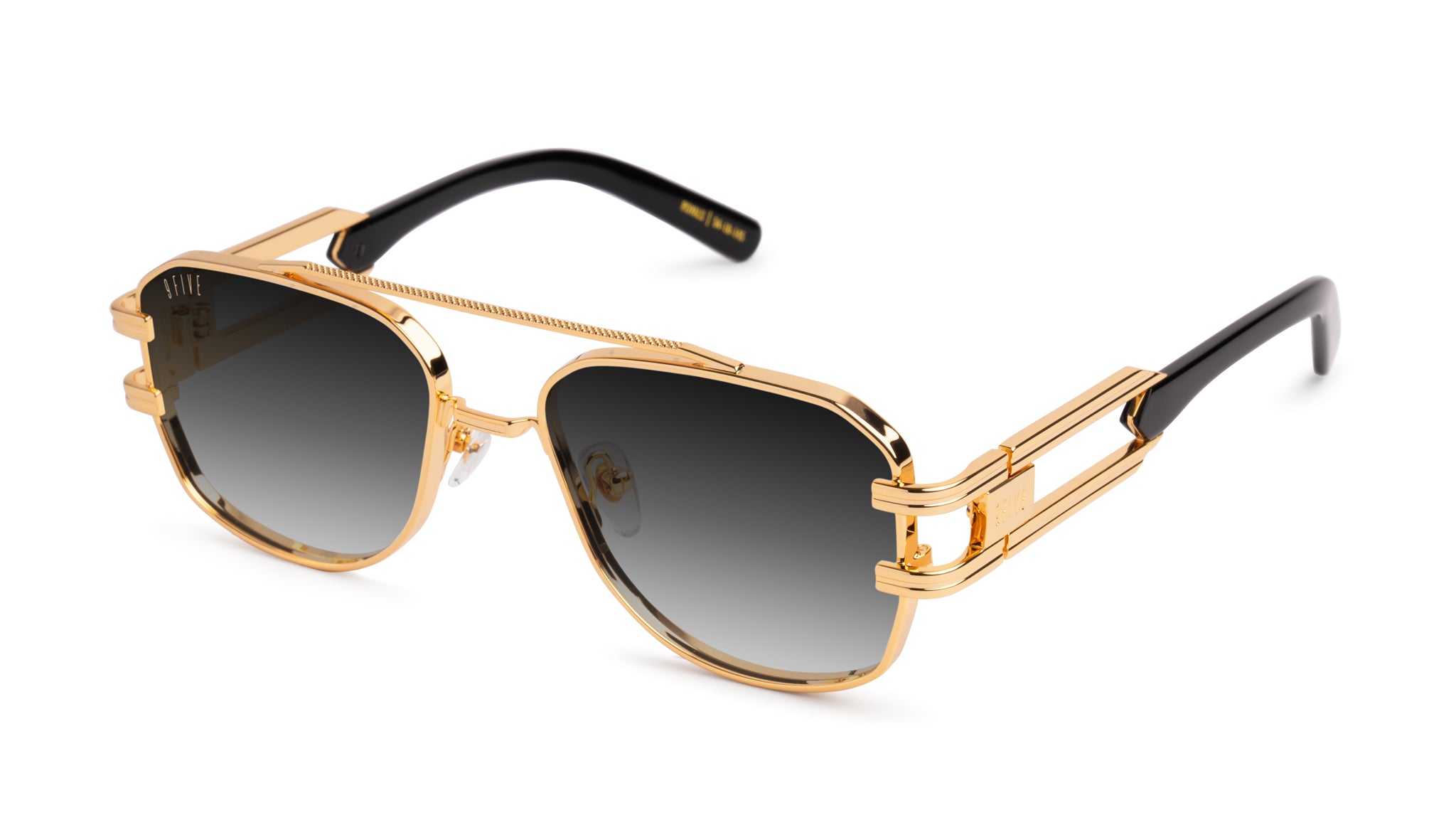 9five royals aviator oversized sunglasses