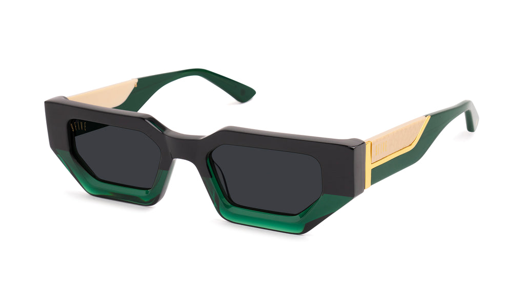 9FIVE Vincent Tundra Green Sunglasses