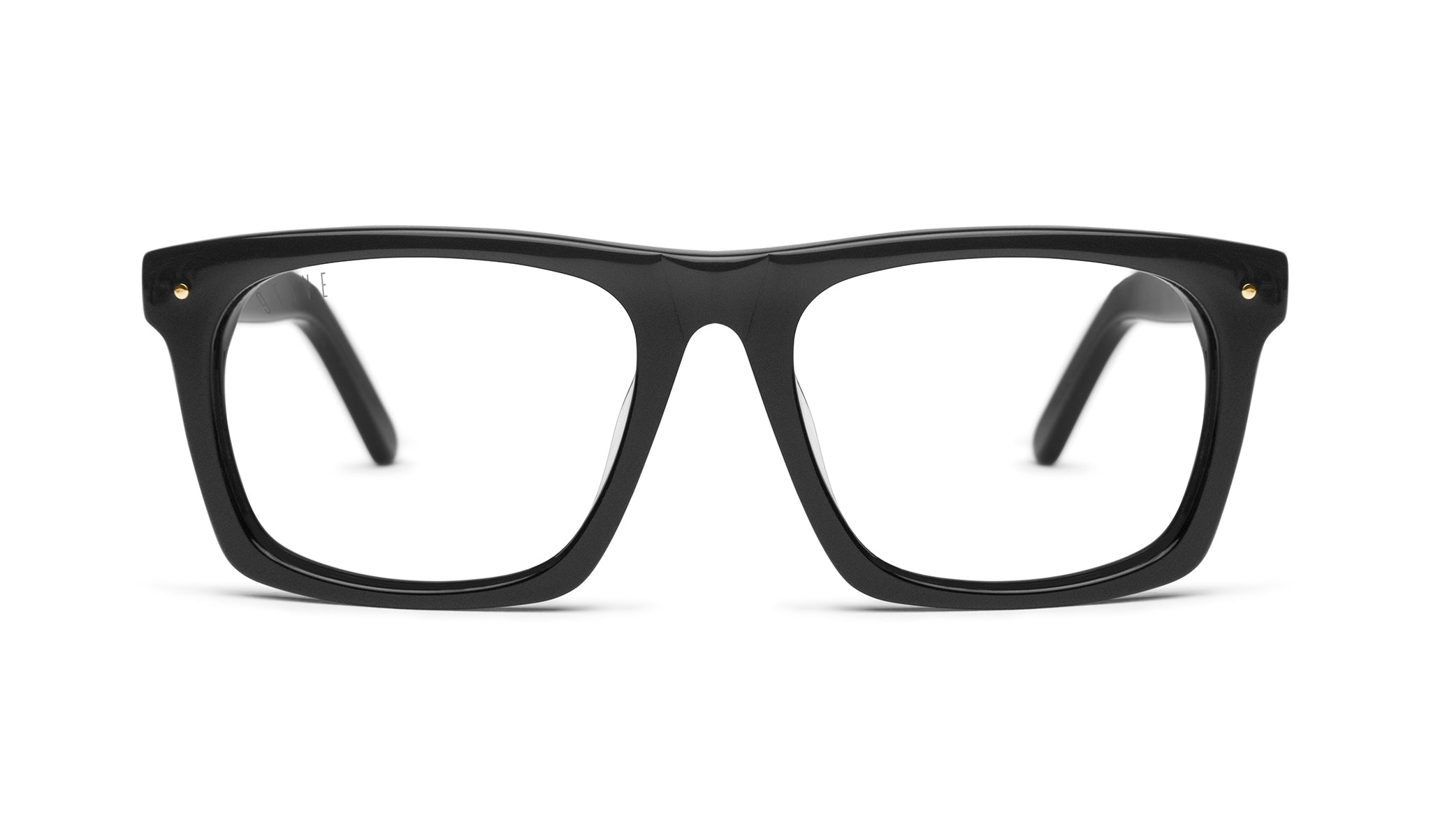 9FIVE Watson Matte Blackout Clear Lens Glasses Rx