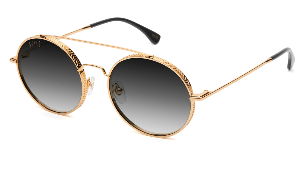 9FIVE 50-50 24K Gold XL - Gradient Sunglasses