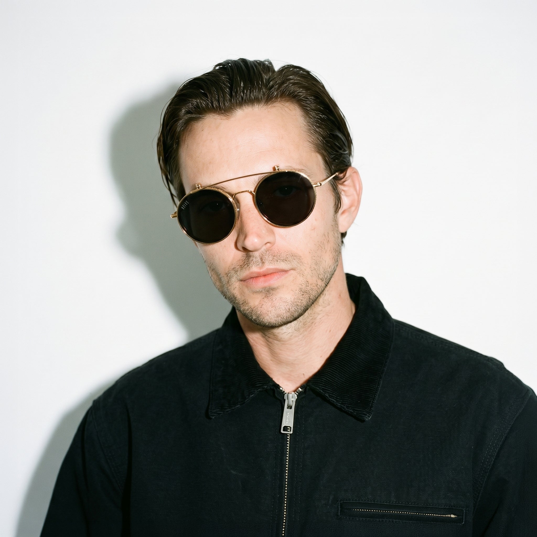9FIVE 50-50 Flip-Up Tortoise Sunglasses