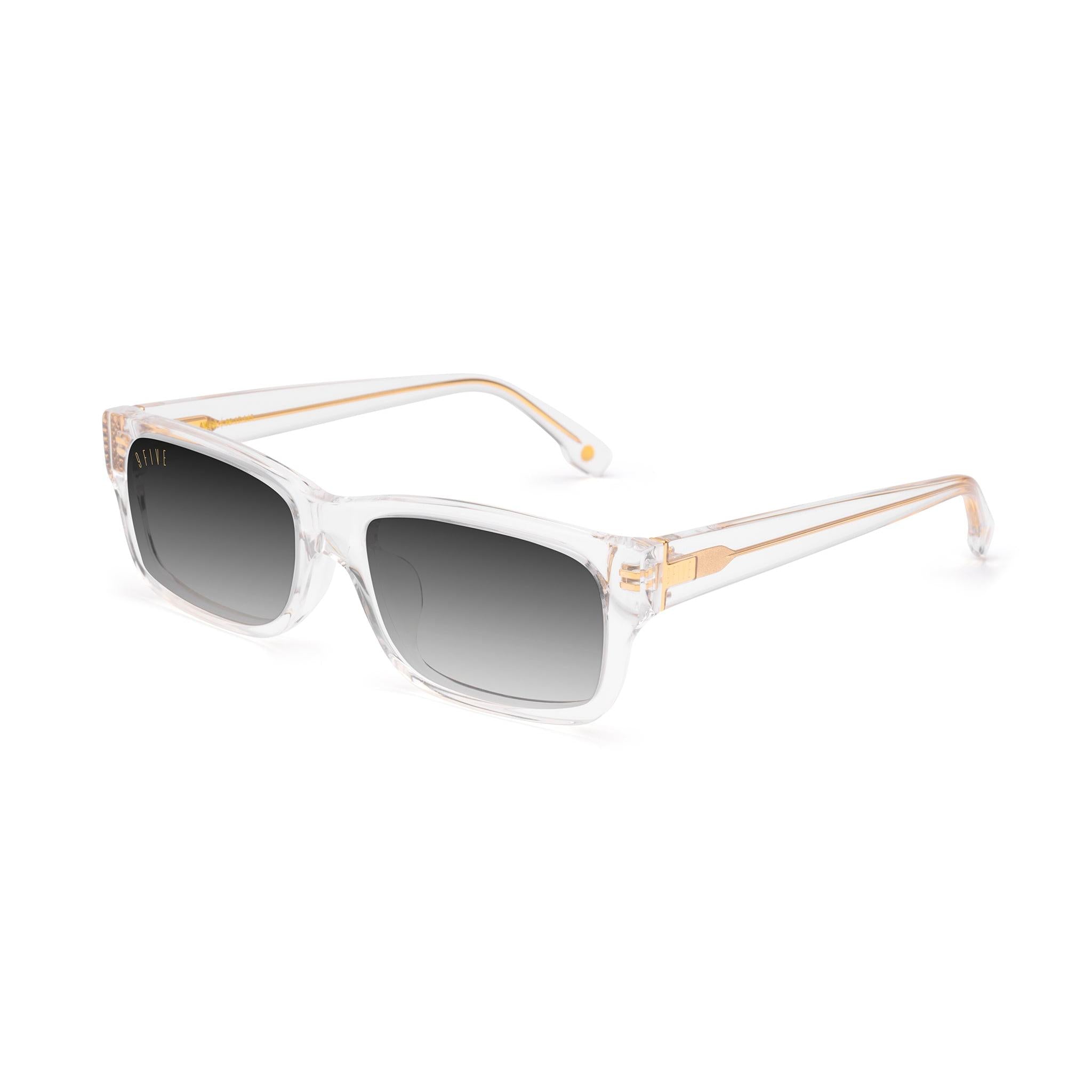 9FIVE Aura Crystal Black Gradient Sunglasses — side [g:black-gradient s:reg o:2]
