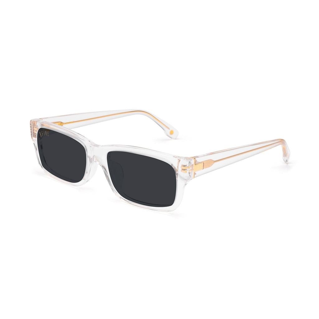 9FIVE Aura Crystal Black Sunglasses — side [g:black s:reg o:2]