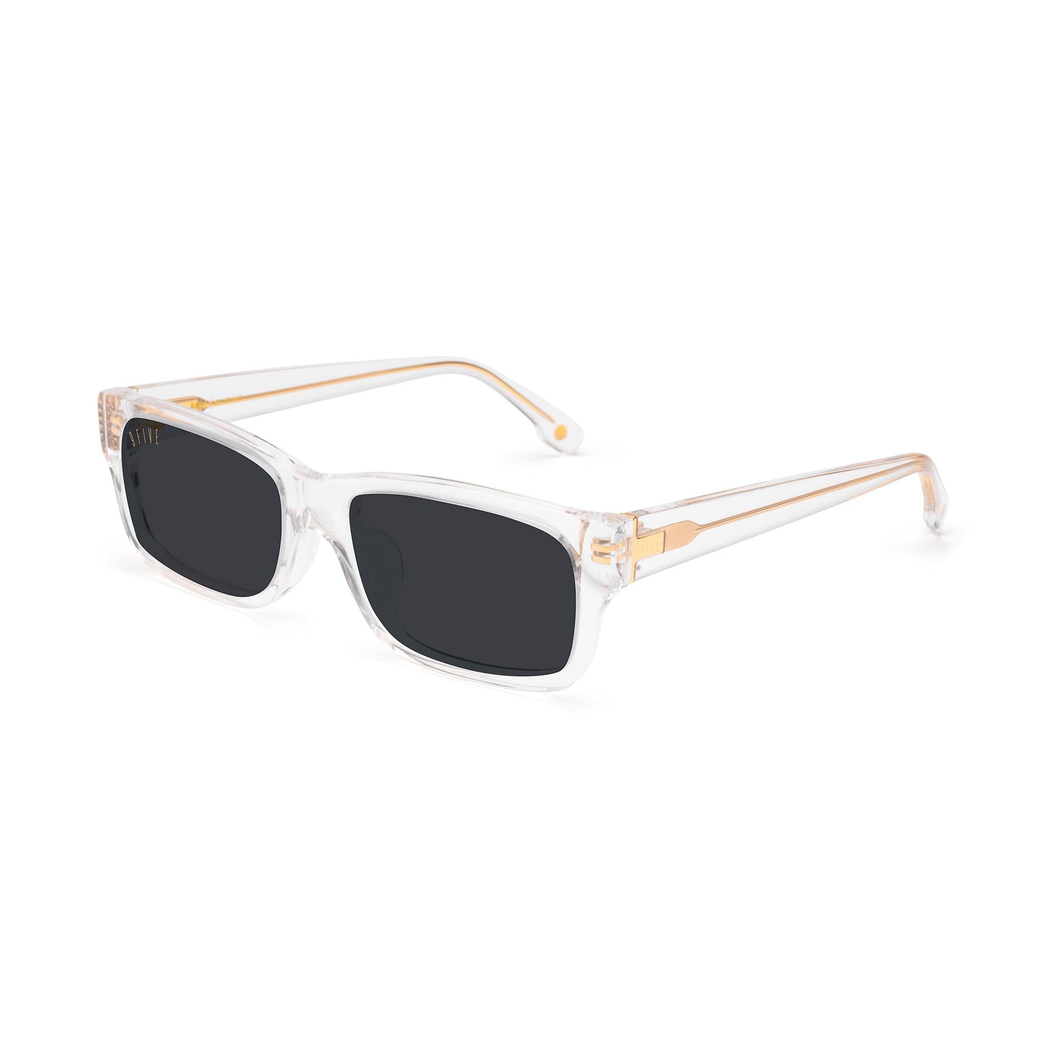 9FIVE Aura Crystal Black Sunglasses — side [g:black s:reg o:2]