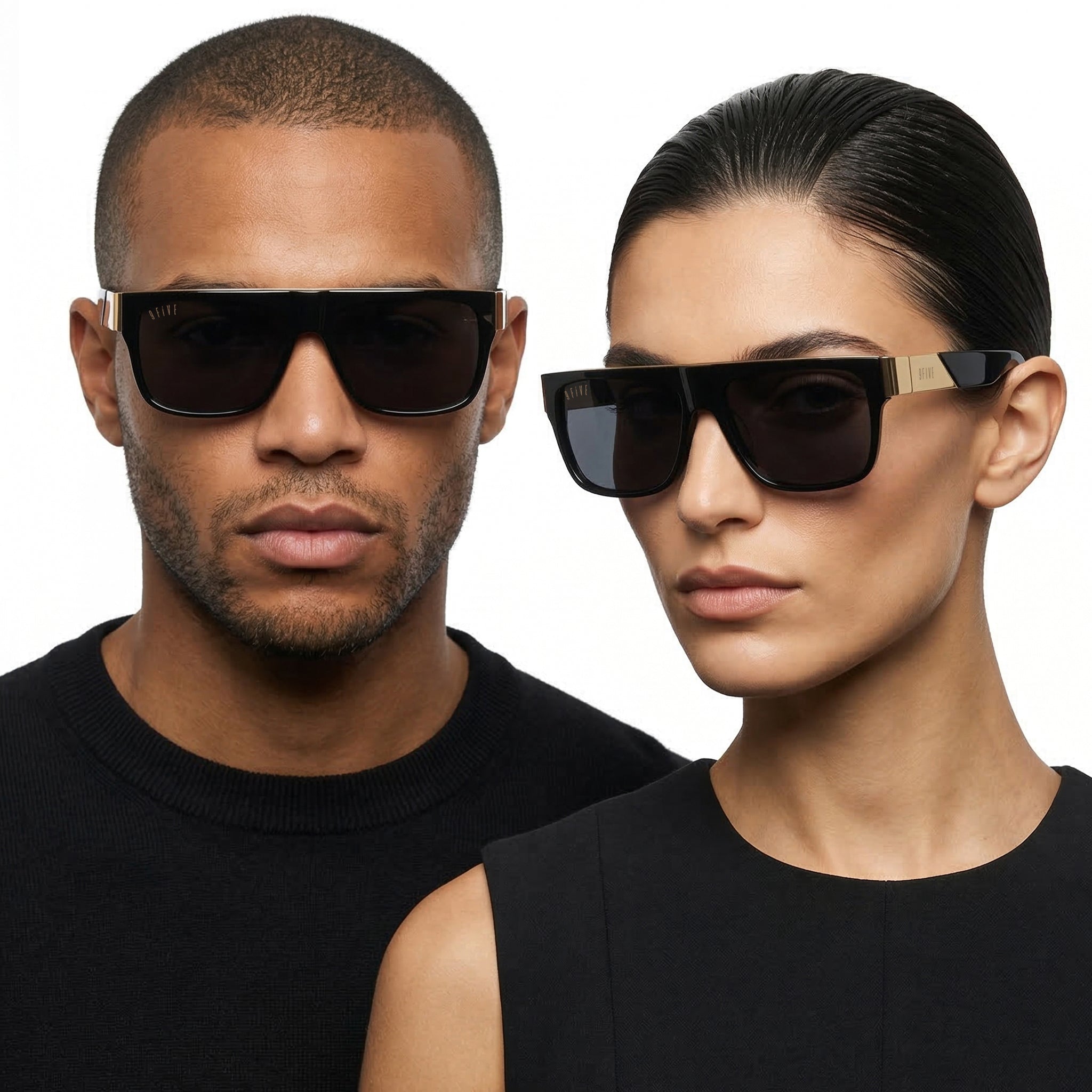 ハーディー　グラファイト　9FT　9/10 9FIVE 22 Black & Gold Sunglasses Rx – 9FIVE Eyewear