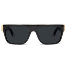 9FIVE 22 Black & 24K Gold XL Sunglasses