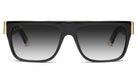 9FIVE 22 Black & 24K Gold XL - Gradient Sunglasses