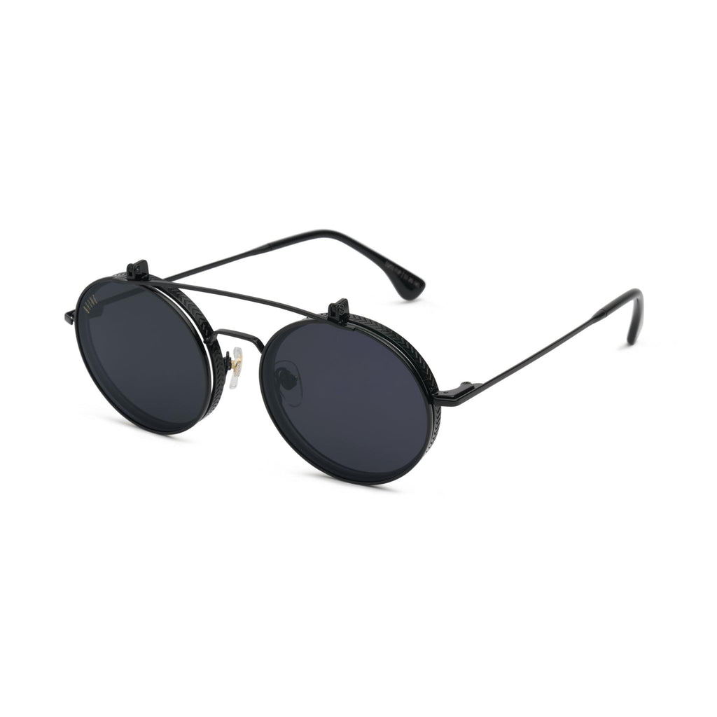 9FIVE 50-50 Flip-Up Blackout Sunglasses