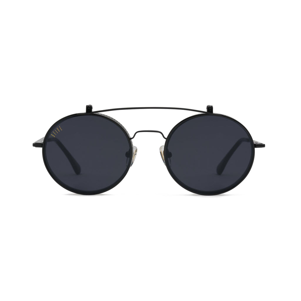 9FIVE 50-50 Flip-Up Blackout Sunglasses