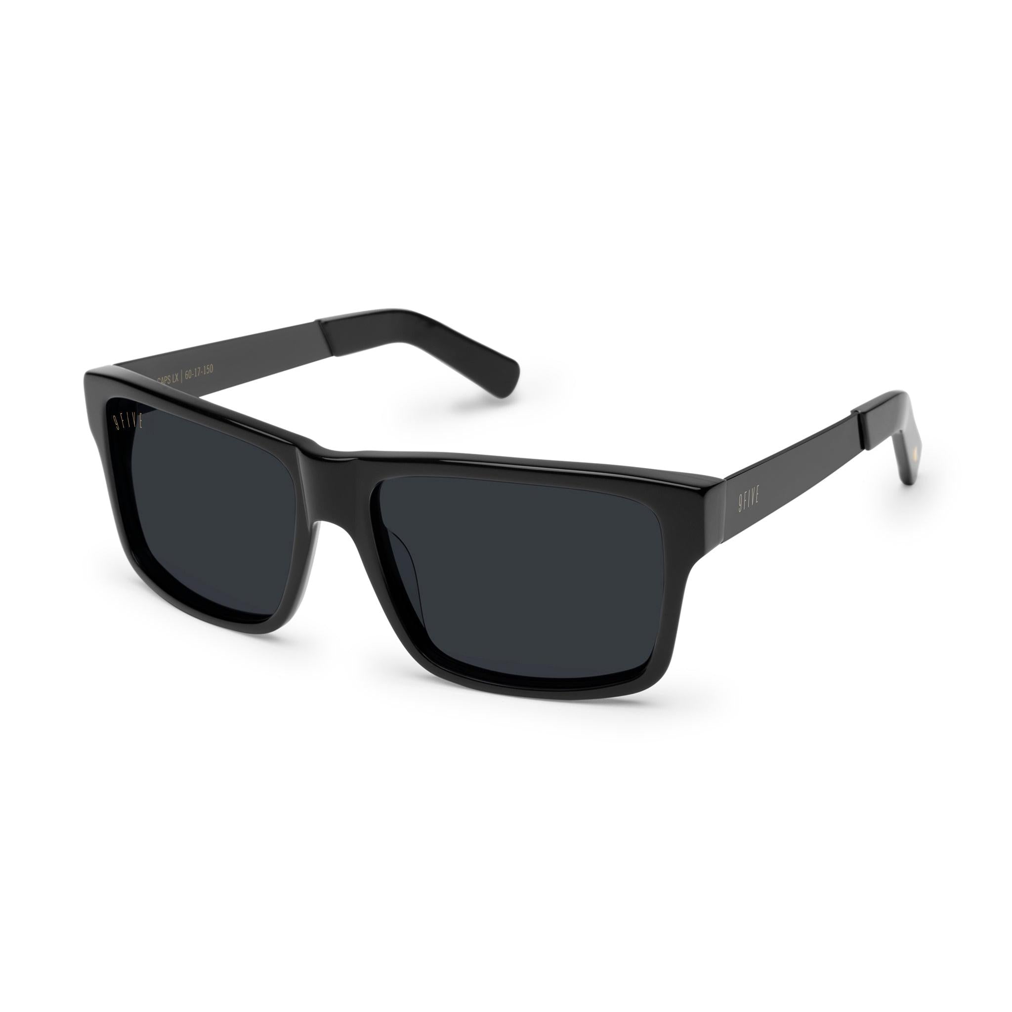9FIVE Caps LX Black & 24k Gold Sunglasses – 9FIVE Eyewear
