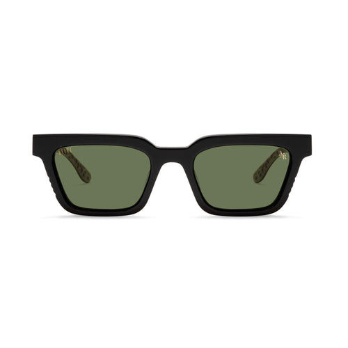 9FIVE x Arts-Rec EM4 Savanna Olive Green Sunglasses — front [g:olive-green s:all o:1]