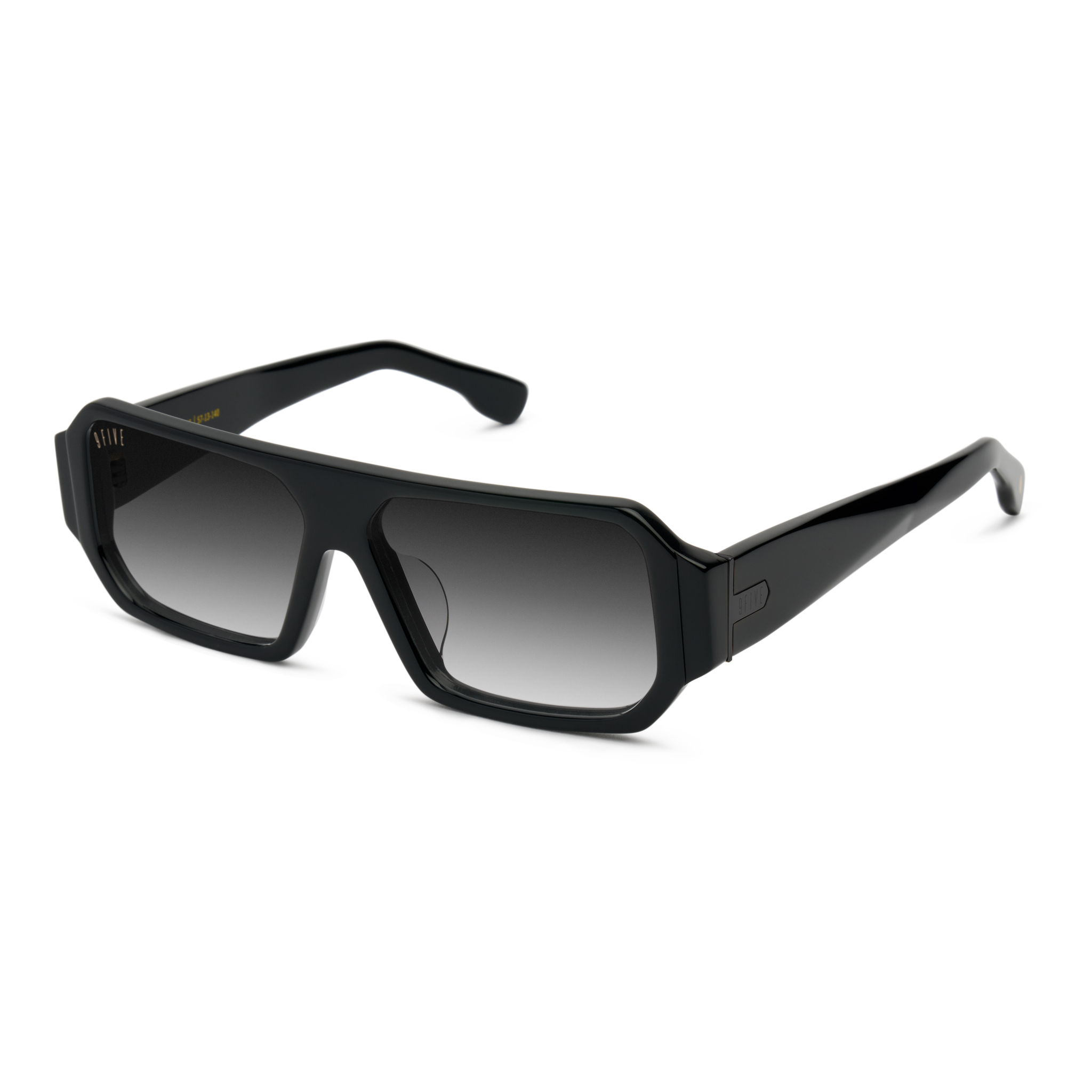 9FIVE Proof Blackout Black Gradient Sunglasses — side [g:black-gradient s:all o:2]