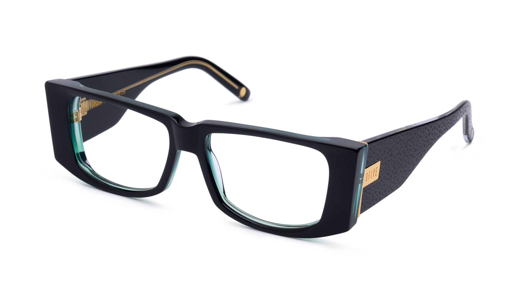 9FIVE Angelo Stingray Clear Lens Glasses Rx